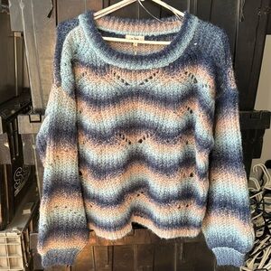 NWT  ombre stripe sweater
